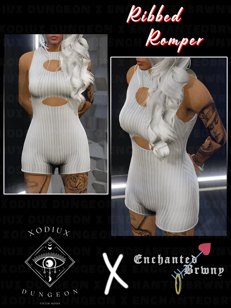 Ribbed Romper for MP Female Final
