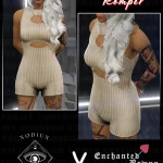 Ribbed Romper for MP Female Final
