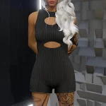 Ribbed Romper for MP Female Final