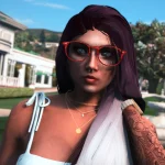 Rounded Glasses for MP Male/Female 1.0
