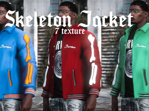 Skeleton Jacket For Mp Male 1.0