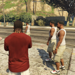 Spawn Franklin in front of you 1.0
