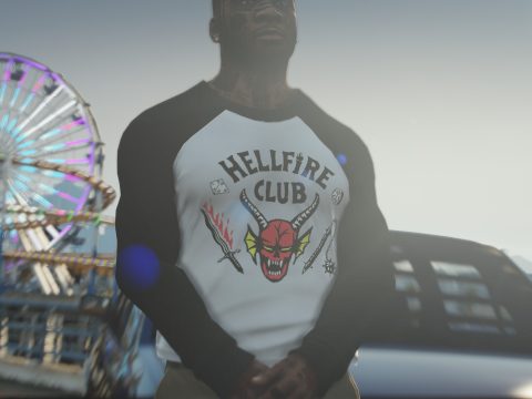 Stranger Things HellFire Club shirt 1.0