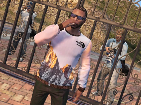 MP Male/GTA5 - TNF Multi Sweater Pack (x5) 1. 0