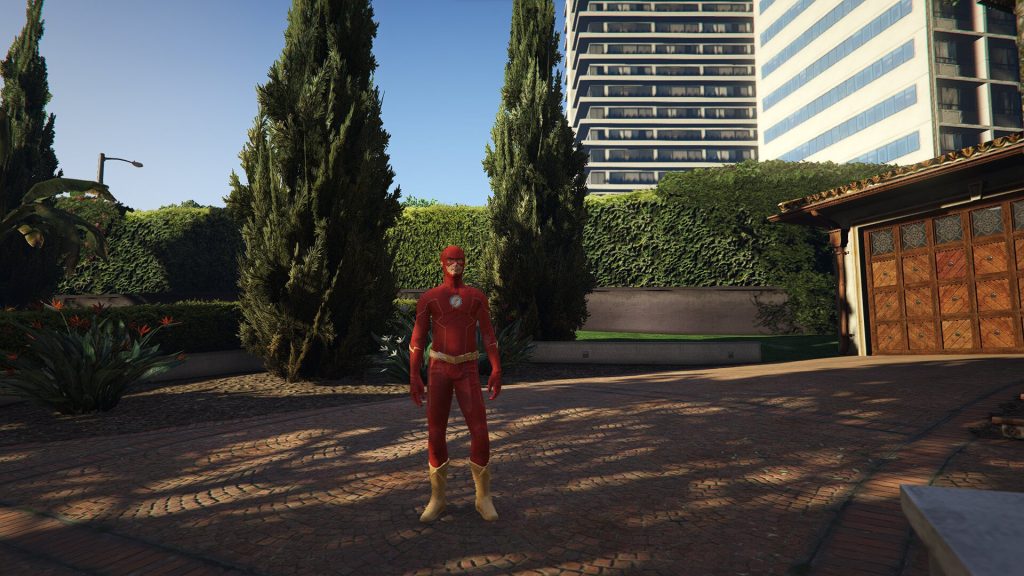 The Flash by The Darth Knight (DreadNot) Gold Boots Retexture 1.0