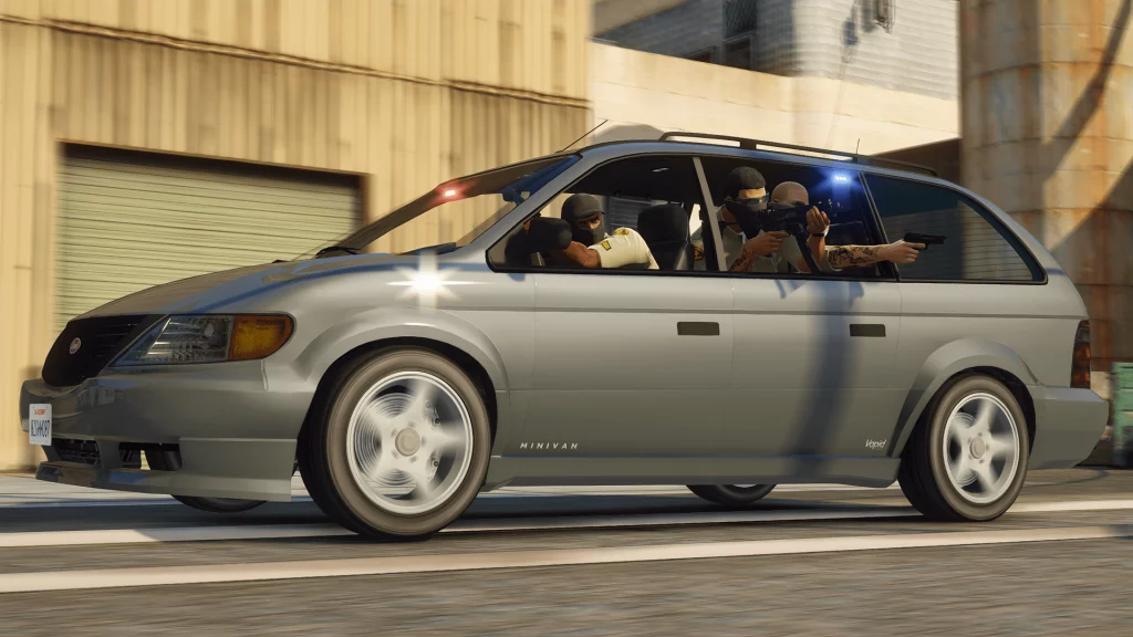 The Gang Task Force Minivan Add-On Pack 2.0