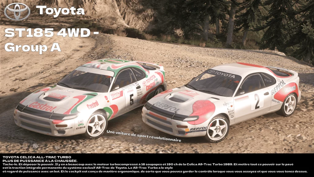 Toyota Celica ST185 4WD group A [Add-On / FiveM | Tuning | VehFuncs V | Template | LODs] 1.1