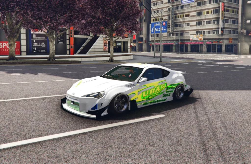 Toyota GT86 Uras Type-GT [Add-On | Tuning | Liveries | LODs] 1.0