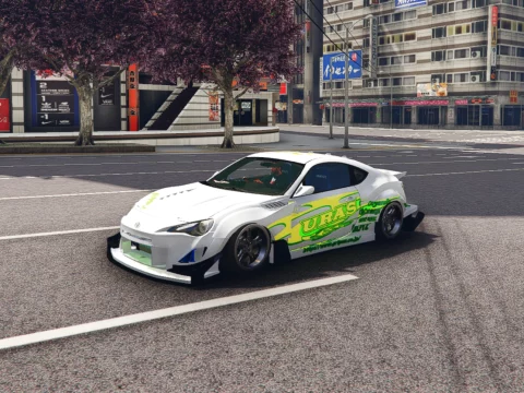 Toyota GT86 Uras Type-GT [Add-On | Tuning | Liveries | LODs] 1.0