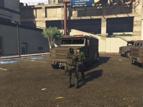 Vespucci police station improve (MORE REALISTIC) (MENYOO) V1.2