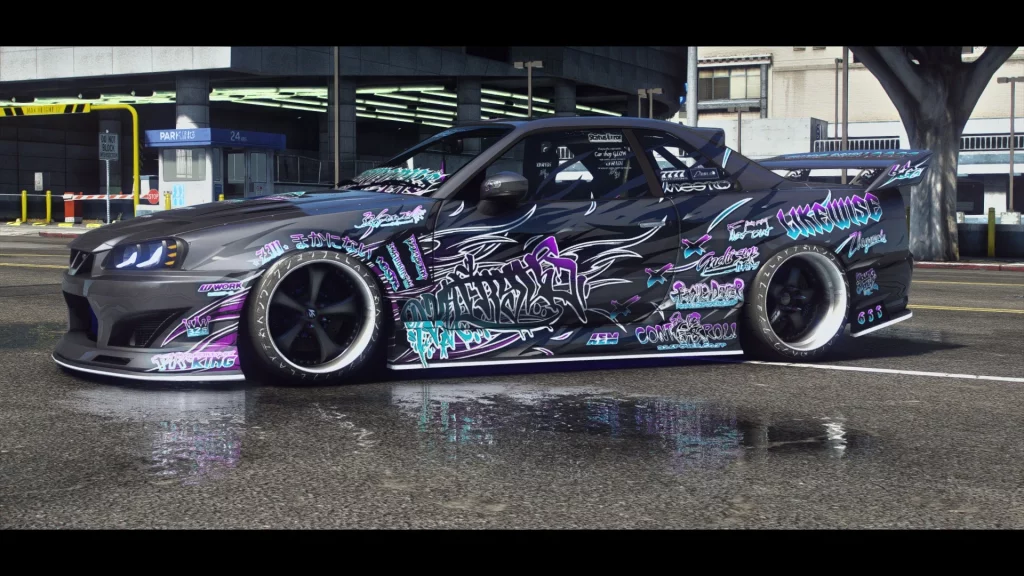 Zlayworks Nissan Skyline R34 "GT-Z" [Add-On | Moving Engine Parts] 1.1