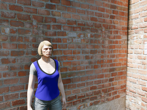 Abigail's hair convert for Freemode Ped [SP | Alt:V | FiveM] 1.0