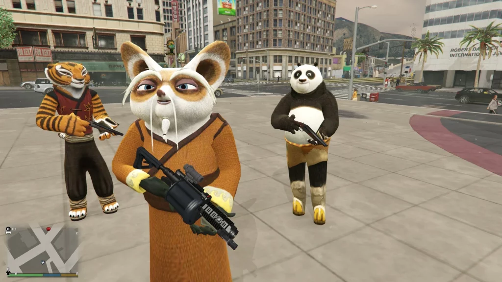 Package Kung Fu Panda [Add-On Ped] 1.0