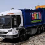 [ELS] 2021 Dennis Elite 6 - Lambeth Council - Terberg Electric - Refuse Truck 1.0