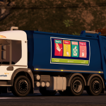 [ELS] 2021 Dennis Elite 6 - Lambeth Council - Terberg Electric - Refuse Truck 1.0