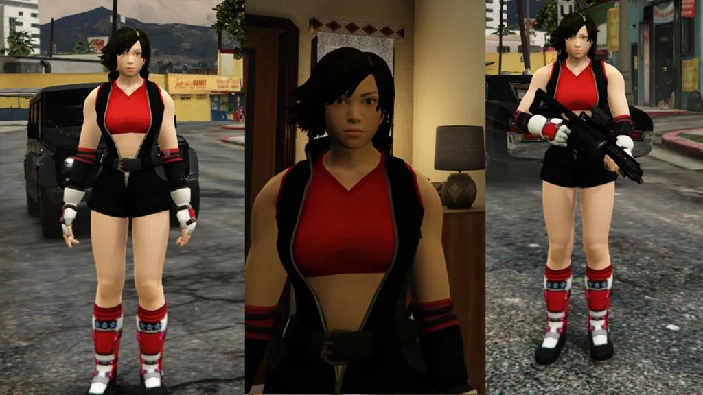 Asuka Kazama Tekken [Add-On Ped / FiveM]