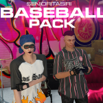 BASEBALL SHIRT PACK for MP Male and MP Female 1.0