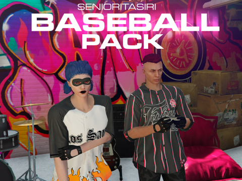 BASEBALL SHIRT PACK for MP Male and MP Female 1.0