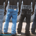 Baggy Sagged Truey Pants For MP Male 1.0
