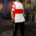 Baggy T Shirts for MP Male 1.1