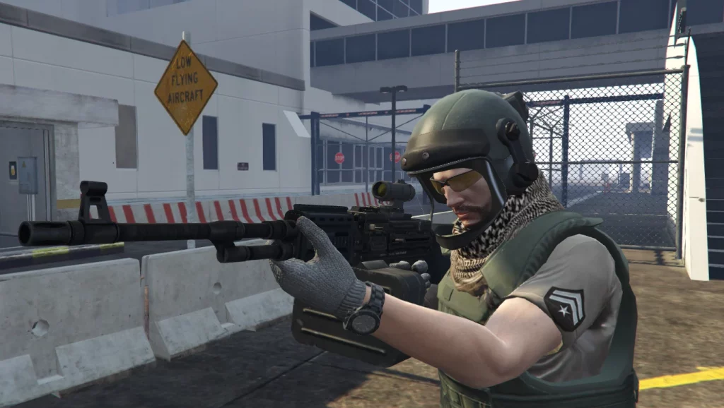 Ballistic Helmet for Mp Character 1.0