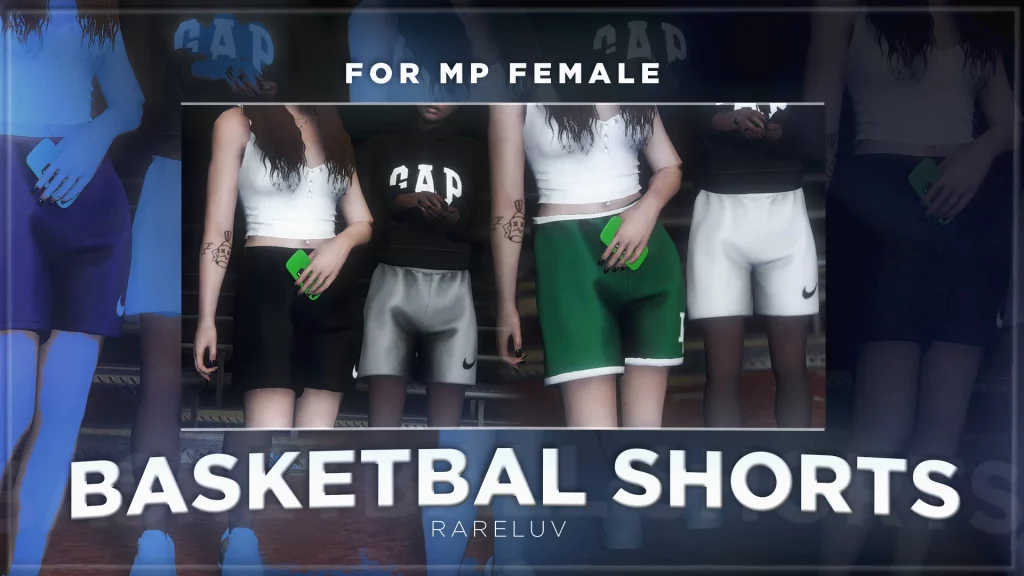 Basketball Shorts For MP Female 1.0 
