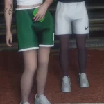Basketball Shorts For MP Female 1.0