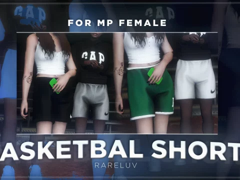 Basketball Shorts For MP Female 1.0