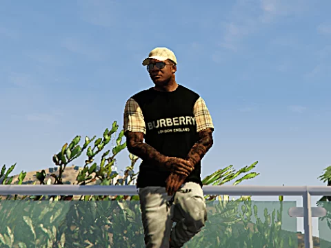 Burberry Designer Shirt for Franklin 1.0