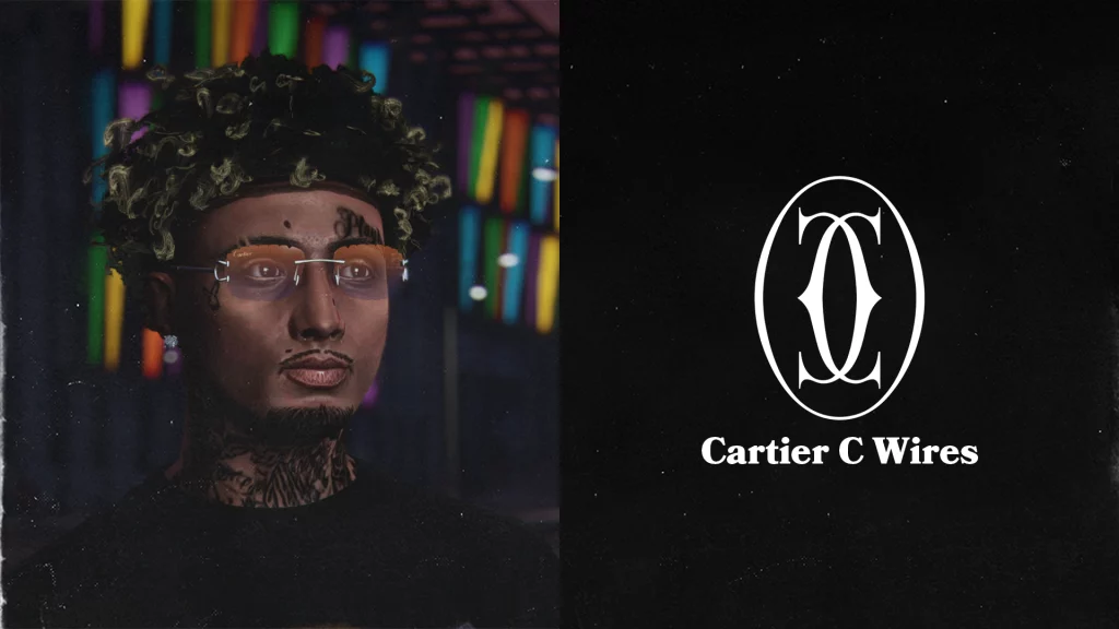 Cartier C Wire Frames for MP (Unisex) 1.0