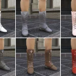 Cross Boots For MP Female 1.0