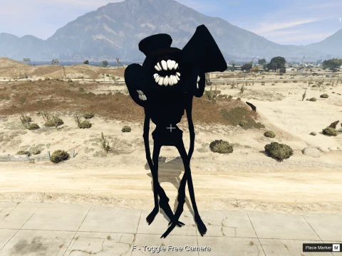 Dark Siren Head [Add-On Ped] 1.0