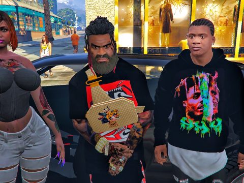 Exclusive Vlone Hoodie for Franklin 1.0
