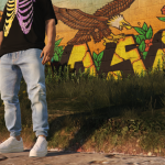 Fit ripped jeans 1.0