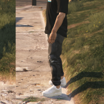 Fit ripped jeans 1.0