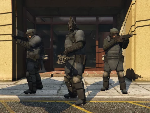 Juggernaut Suit retextured (MP & Ped) 1.0