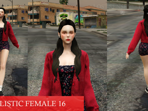 Korean Girl 16 [Add-On Ped / FiveM] 1.0