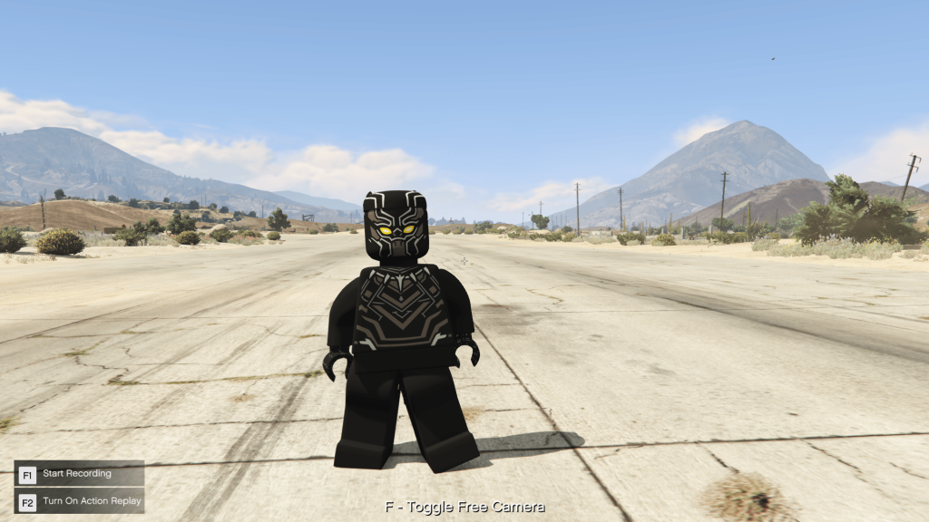 Lego Black Panther [Add-On Ped] 1.0