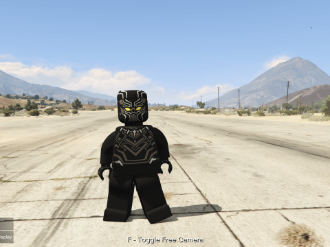 Lego Black Panther [Add-On Ped] 1.0