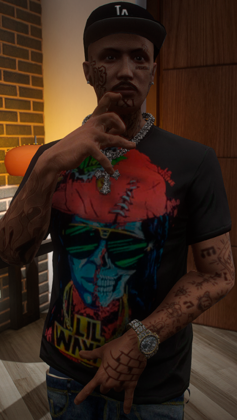 Lil Wayne T-Shirt – GTA 5 mod