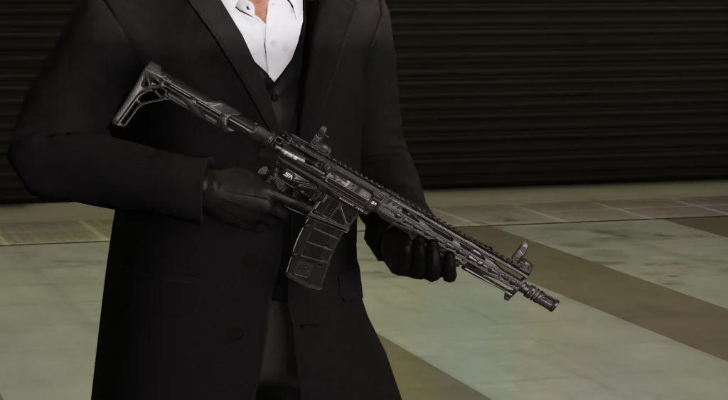 MW 2019 - Skeletonized M4A1 [Animated]