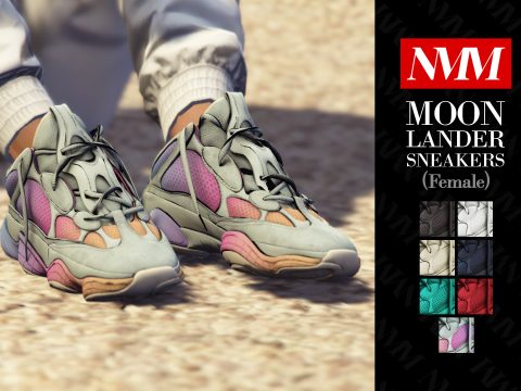 Moon Lander Sneakers for MP Female 1.0