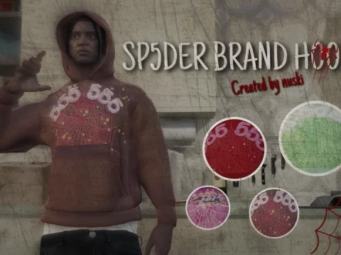 Mp Male Sp5der Brand Hoodie 1.1