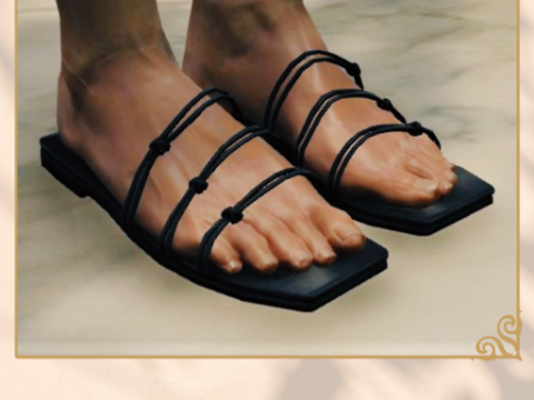 MysteriousOo Sandals with Knots 1.0