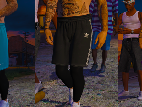 Nike and Adidas shorts 1.0