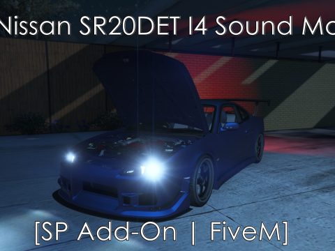 Nissan SR20DET I4 Sound Mod [SP Add-On | FiveM] V0.1