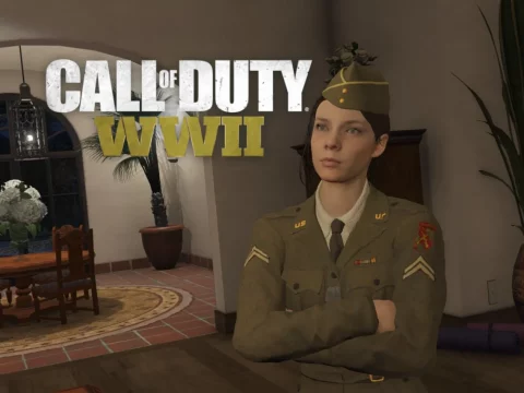 Quartermaster Green: COD WWII [Add-On Ped] 1.0
