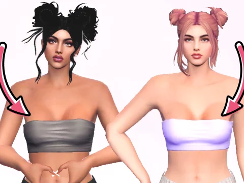 Revealing Tube Top for MP Female 1.0