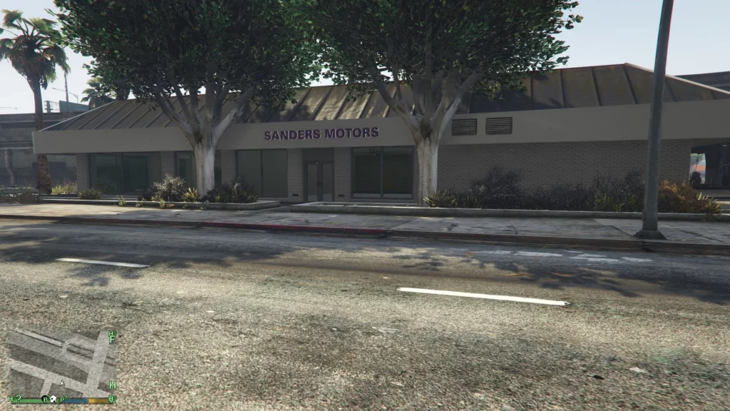 [MLO] Sanders Motors Dealership and Garage [SP Add-On] 1.0