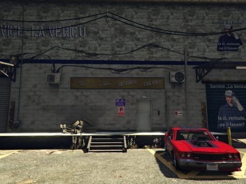 Service La Vericu - Los Santos Customs Retexture 1.1